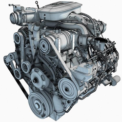 P2D43 Engine